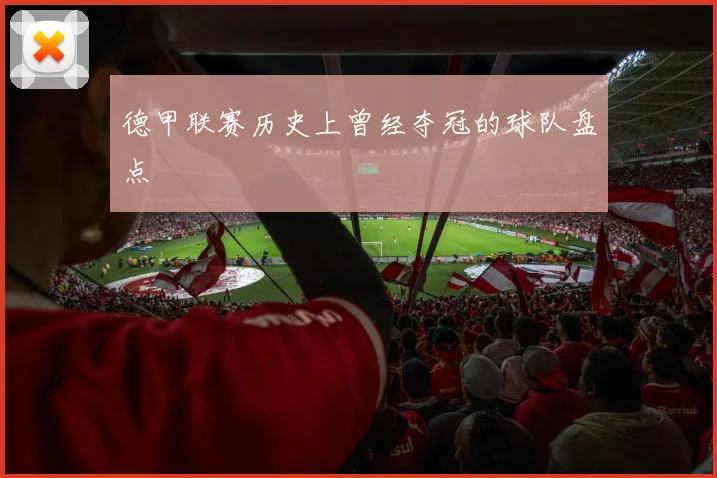 德甲联赛历史上曾经夺冠的球队盘点